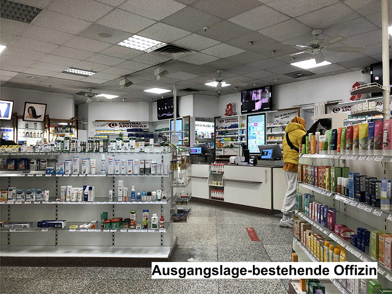 Nicole Danner - Innenarchitektur - Umbau Central Apotheke Schwäbisch Gmünd