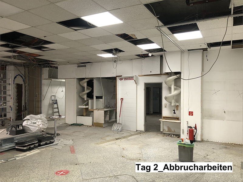 Nicole Danner - Innenarchitektur - Umbau Central Apotheke Schwäbisch Gmünd